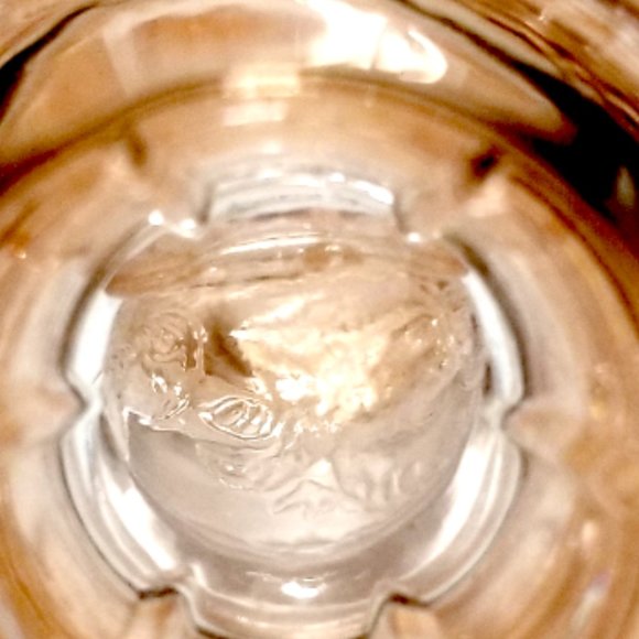 Pink Candlestick Holders Depression Glass, Madrid by Federal Glass, Etched 1932 - Picture 8 of 9